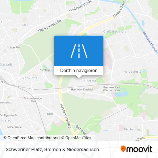 Schweriner Platz Karte