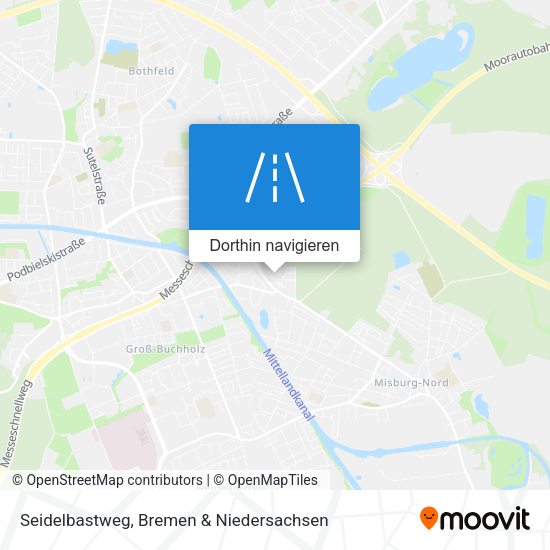 Seidelbastweg Karte