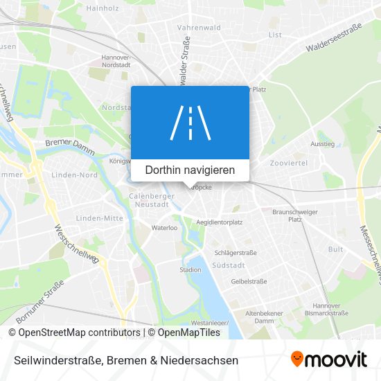 Seilwinderstraße Karte