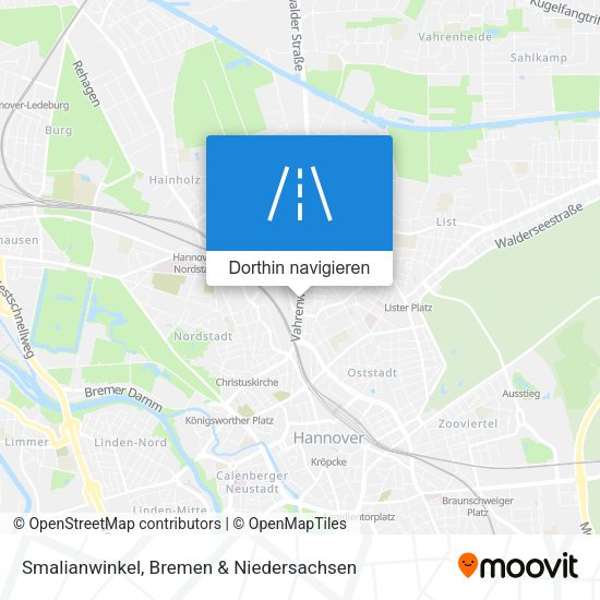 Smalianwinkel Karte