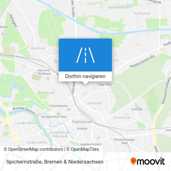 Spichernstraße Karte