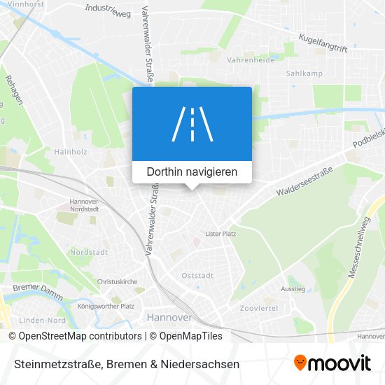Steinmetzstraße Karte