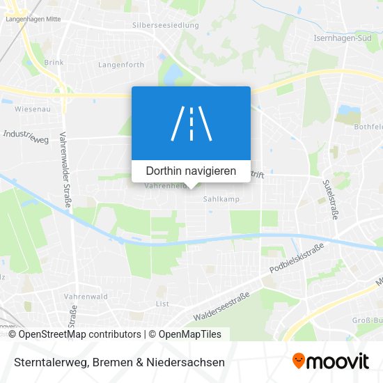 Sterntalerweg Karte