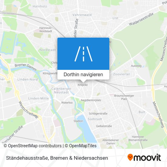 Ständehausstraße Karte