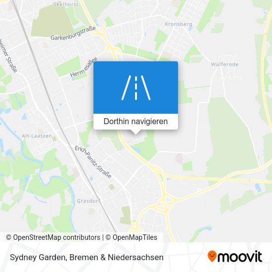 Sydney Garden Karte
