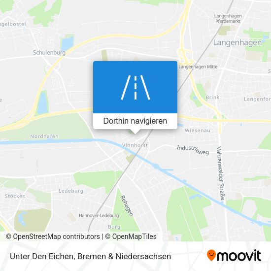 Unter Den Eichen Karte