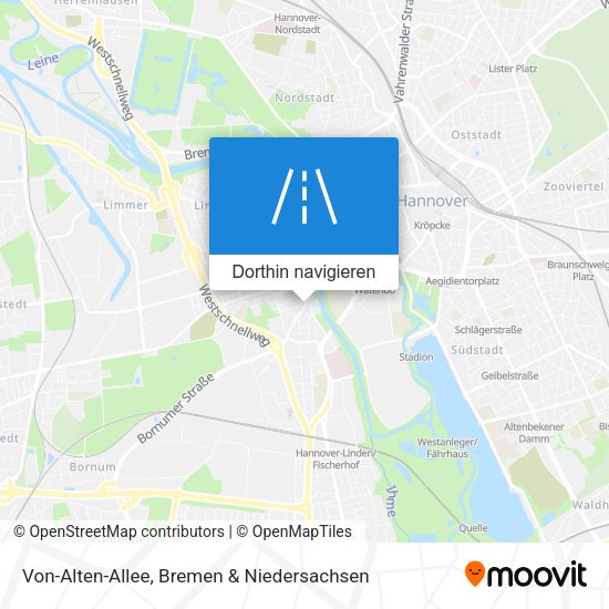 Von-Alten-Allee Karte