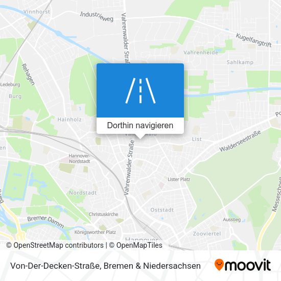 Von-Der-Decken-Straße Karte