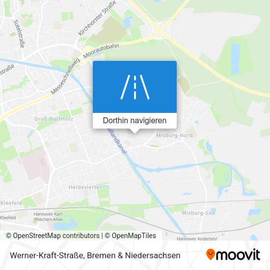 Werner-Kraft-Straße Karte