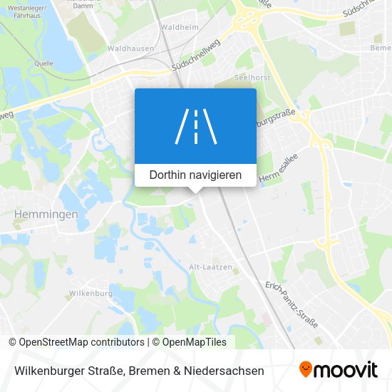 Wilkenburger Straße Karte
