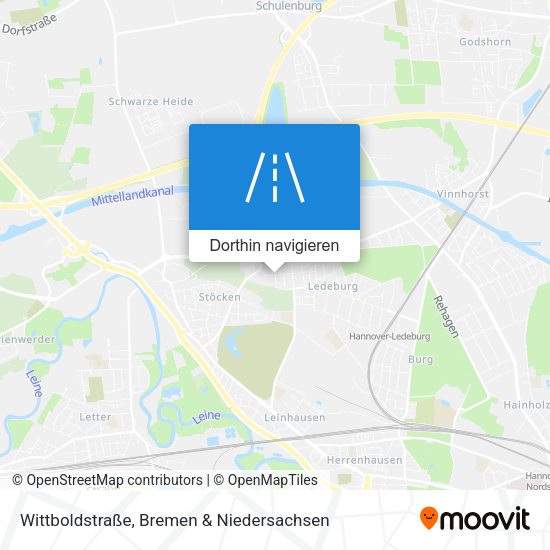 Wittboldstraße Karte