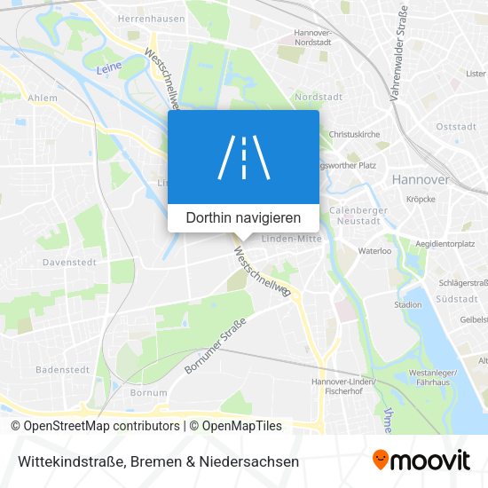 Wittekindstraße Karte