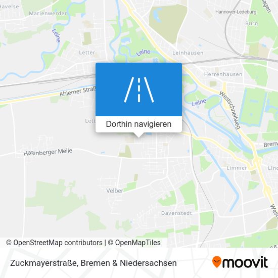 Zuckmayerstraße Karte