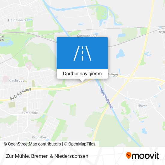 Zur Mühle Karte