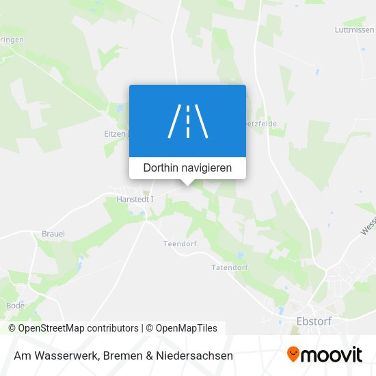 Am Wasserwerk Karte