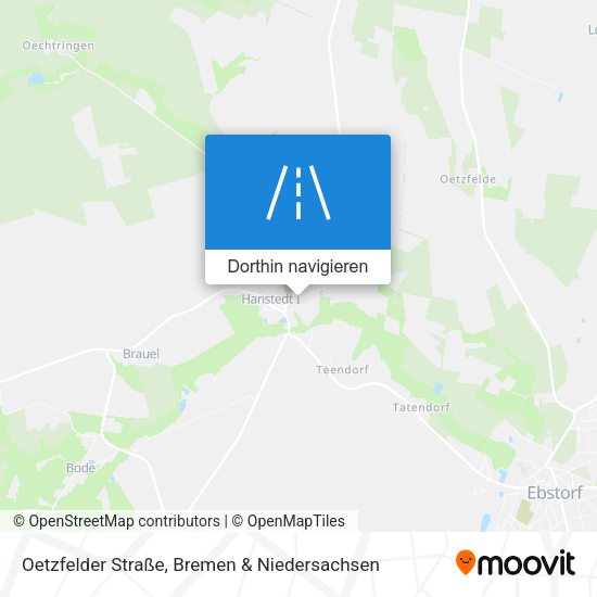 Oetzfelder Straße Karte