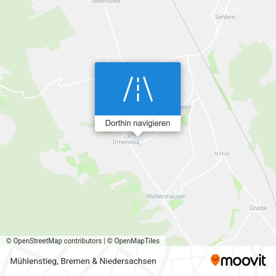 Mühlenstieg Karte