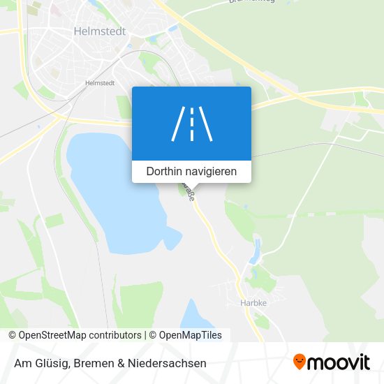 Am Glüsig Karte