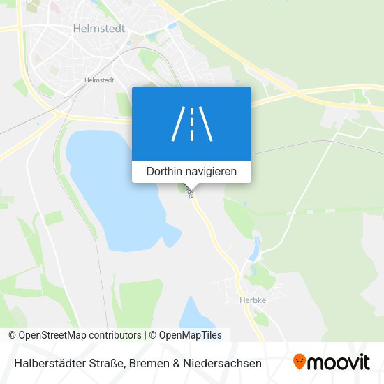 Halberstädter Straße Karte