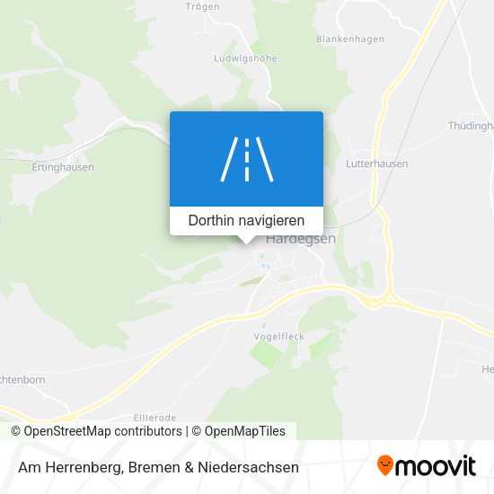 Am Herrenberg Karte