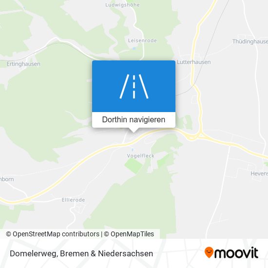 Domelerweg Karte