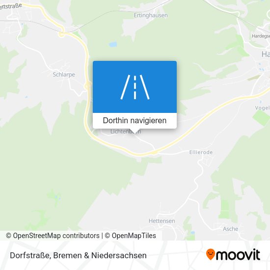 Dorfstraße Karte