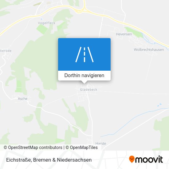 Eichstraße Karte