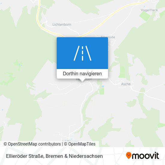 Ellieröder Straße Karte