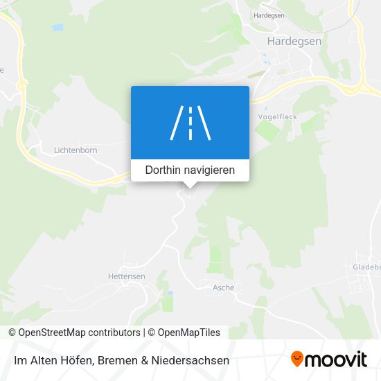 Im Alten Höfen Karte