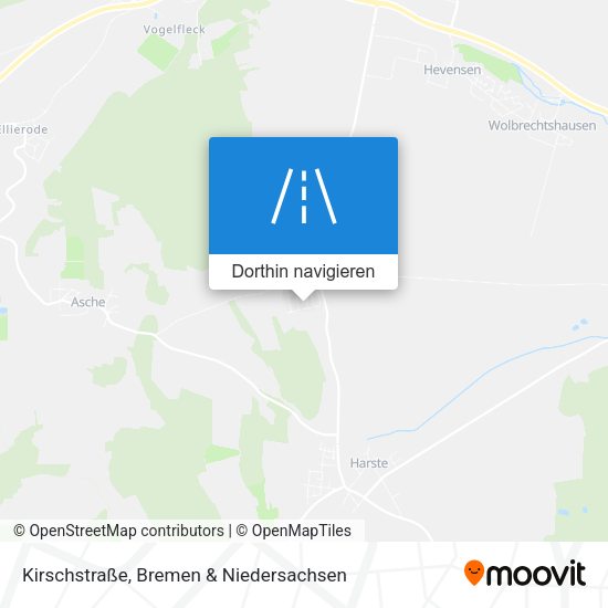 Kirschstraße Karte