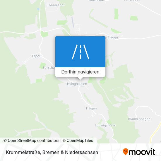 Krummelstraße Karte