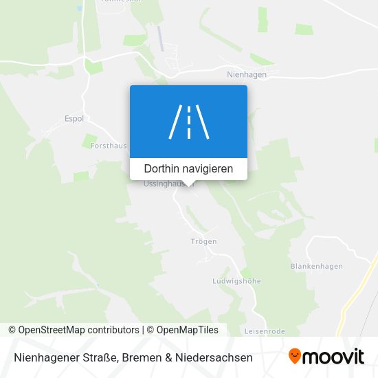 Nienhagener Straße Karte