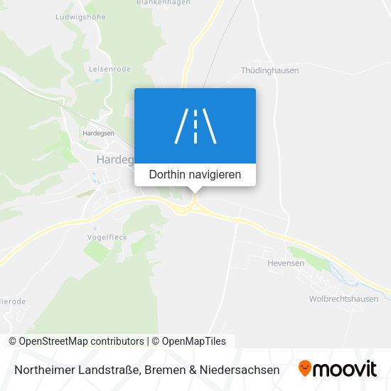 Northeimer Landstraße Karte