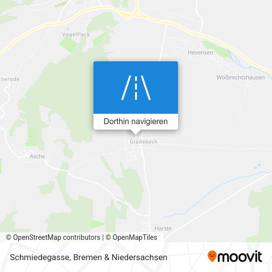 Schmiedegasse Karte
