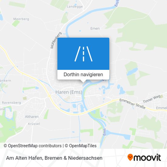 Am Alten Hafen Karte