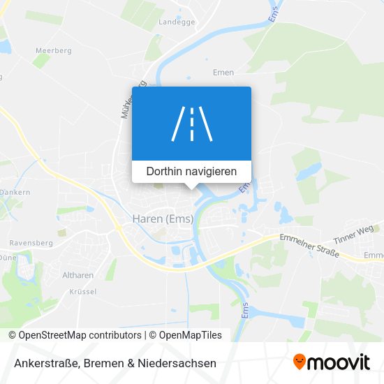 Ankerstraße Karte