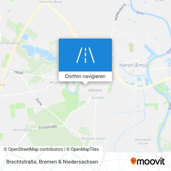 Brechtstraße Karte
