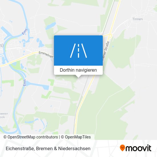 Eichenstraße Karte
