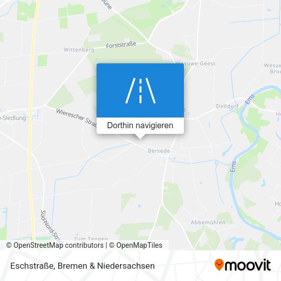 Eschstraße Karte
