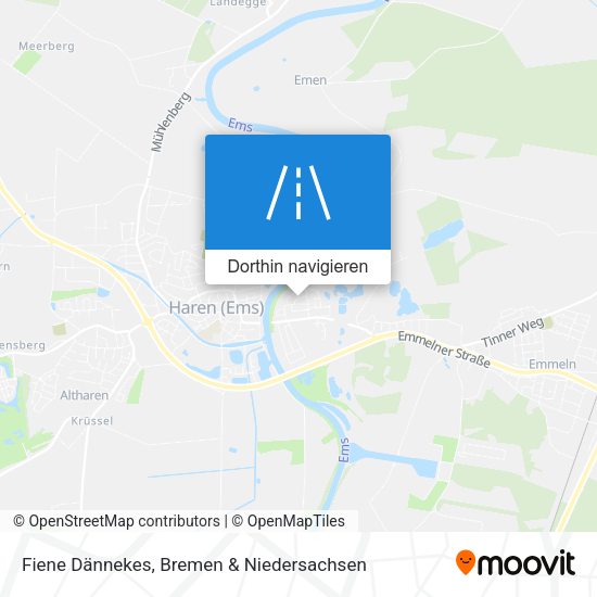 Fiene Dännekes Karte