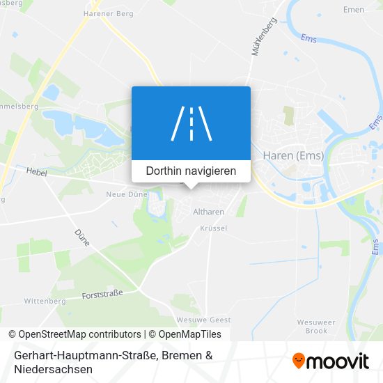 Gerhart-Hauptmann-Straße Karte