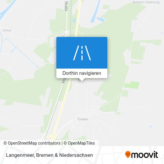 Langenmeer Karte