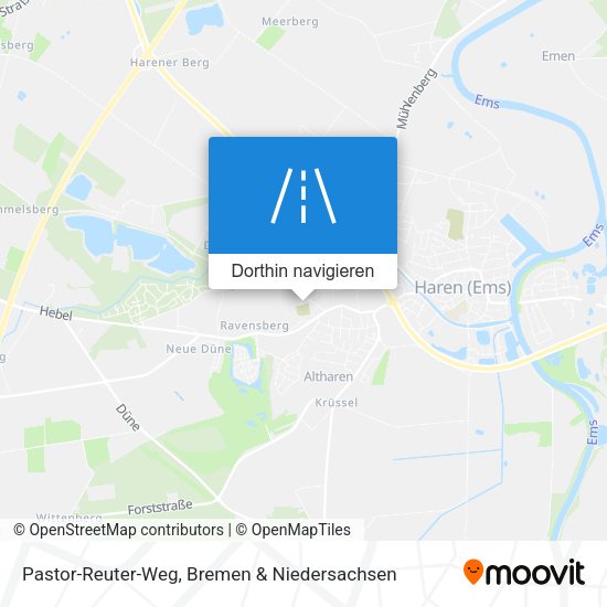 Pastor-Reuter-Weg Karte