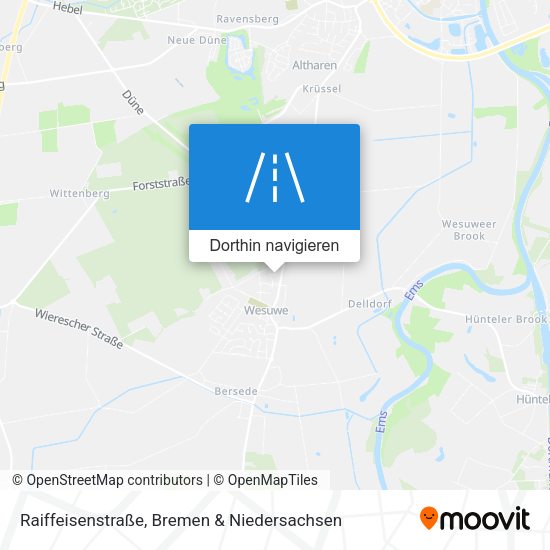 Raiffeisenstraße Karte