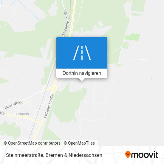 Steinmeerstraße Karte