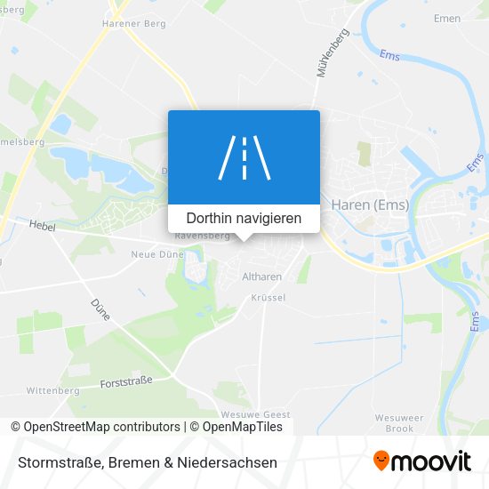 Stormstraße Karte