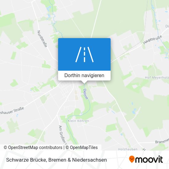 Schwarze Brücke Karte