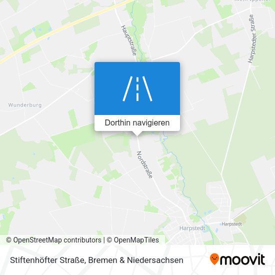Stiftenhöfter Straße Karte