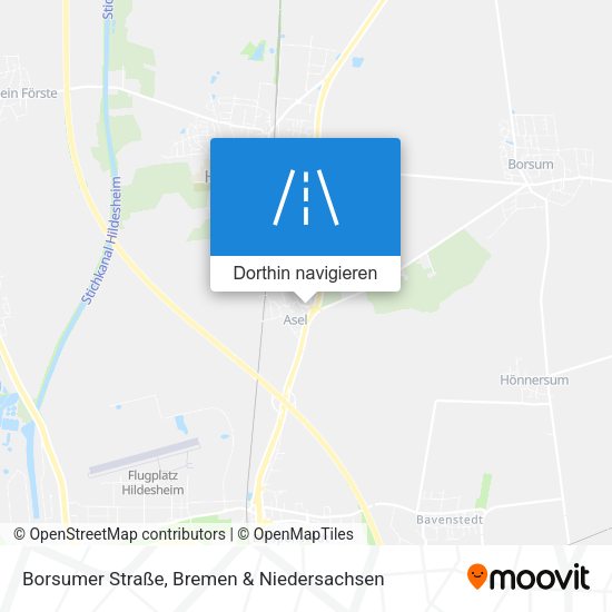 Borsumer Straße Karte
