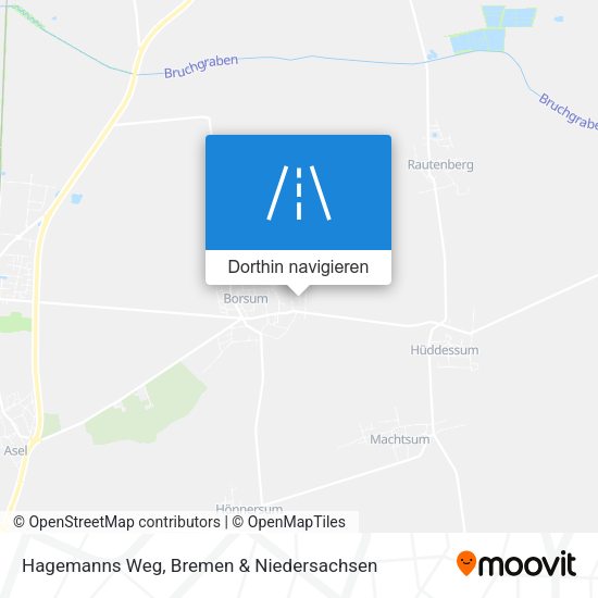 Hagemanns Weg Karte